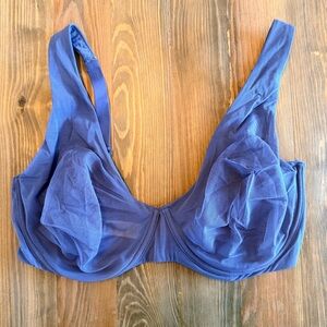 AdoreMe Blush Mesh Underwire Bra